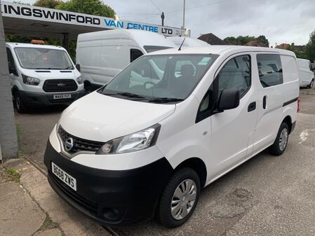 NISSAN NV200 2018 (68) 5 Seat Crew Van 1.5 dCi Acenta